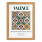 Valence, France – Global Wall Art, set in oak frame