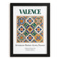 Valence, France – Global Wall Art, in sleek black frame