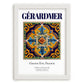 Gérardmer, France – Travel Print, placed in minimal white frame