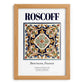 Roscoff, France – Travel Print, set in oak frame
