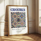 Chantilly, France – Travel Wall Art, styled in a charming Paris street view