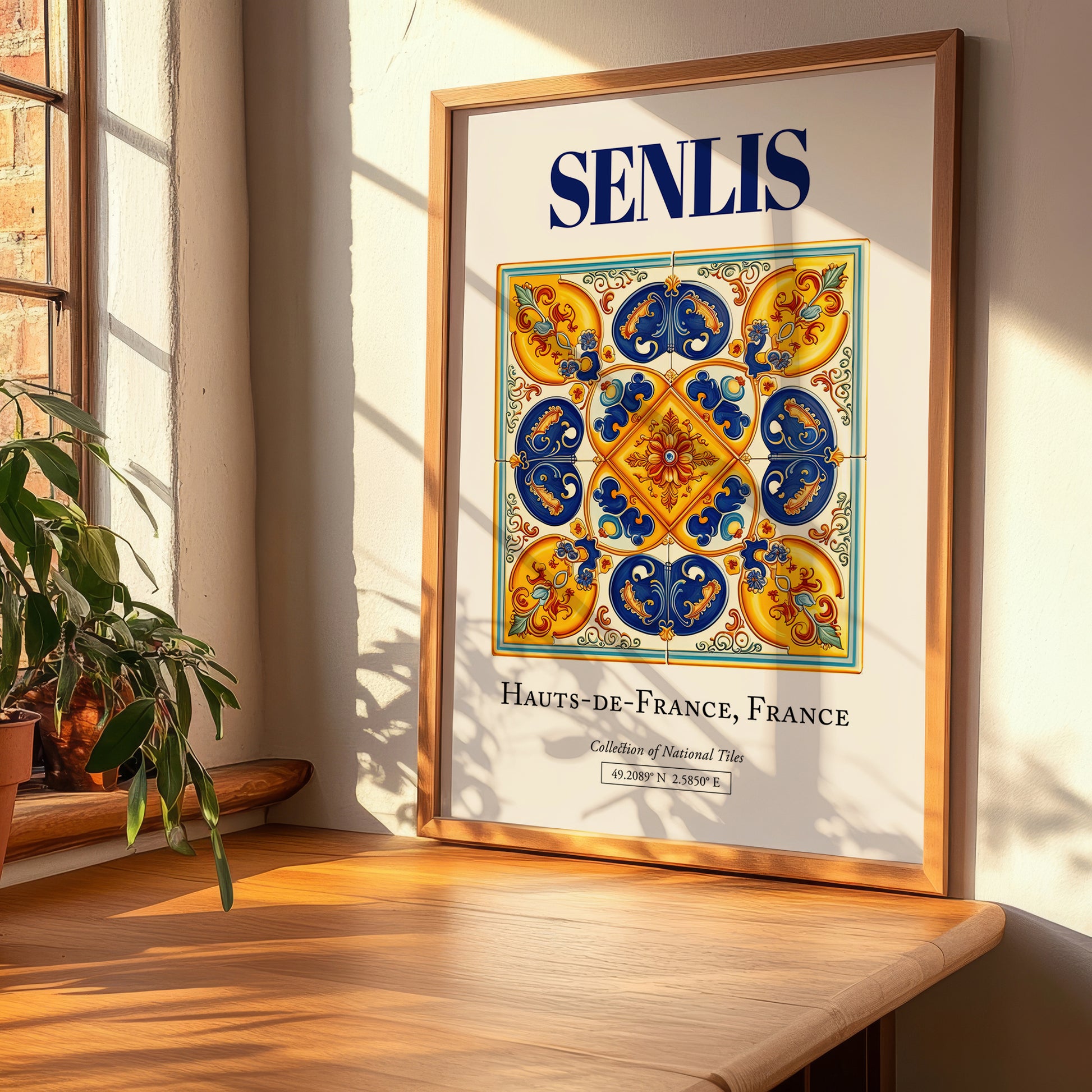 Senlis, France – Global Wall Art, clean layout with no caption