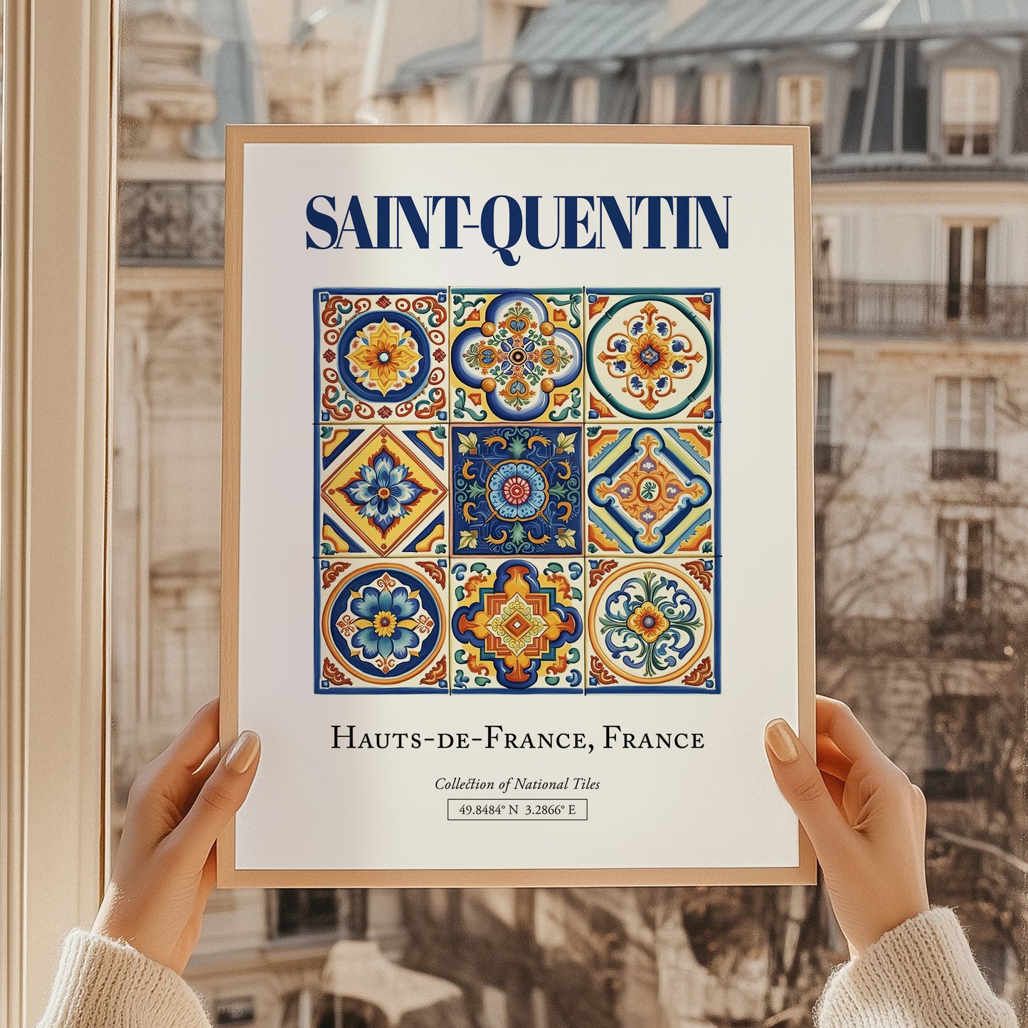 Saint-Quentin, France – Travel Poster
