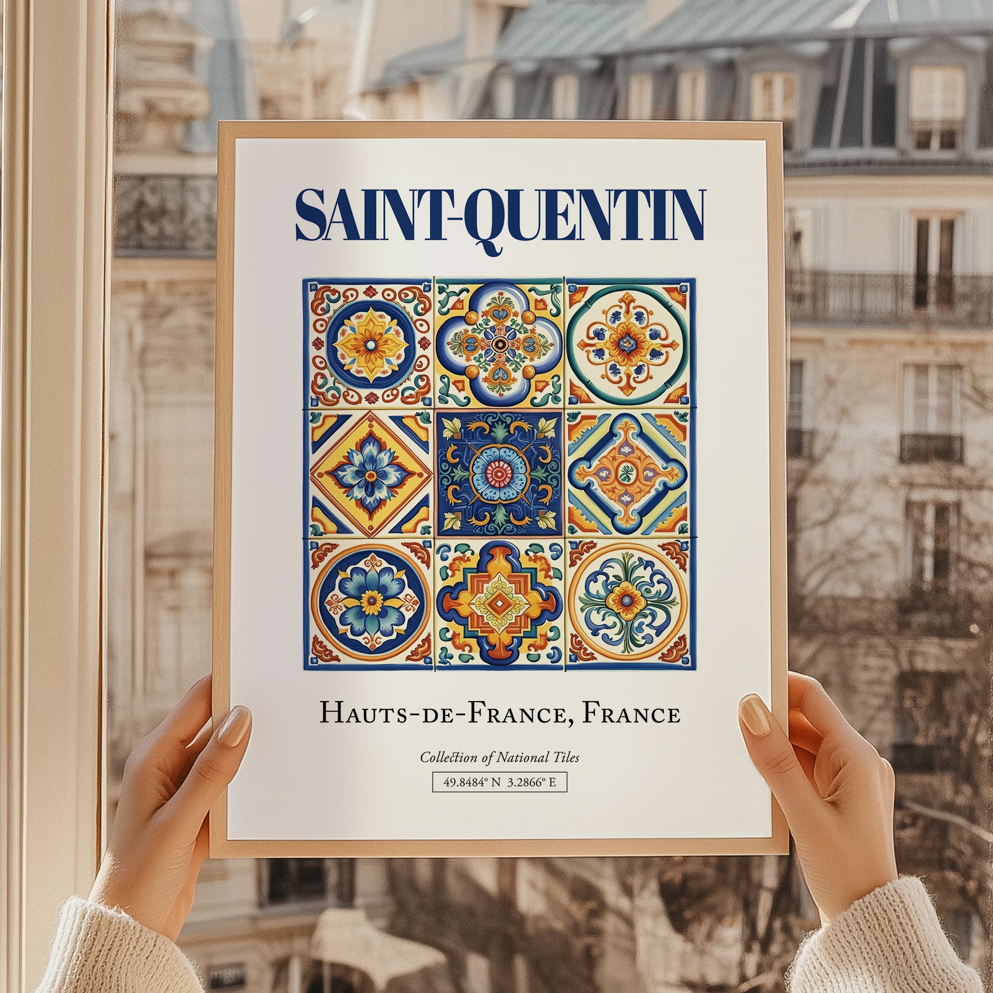 Saint-Quentin, France – Travel Poster