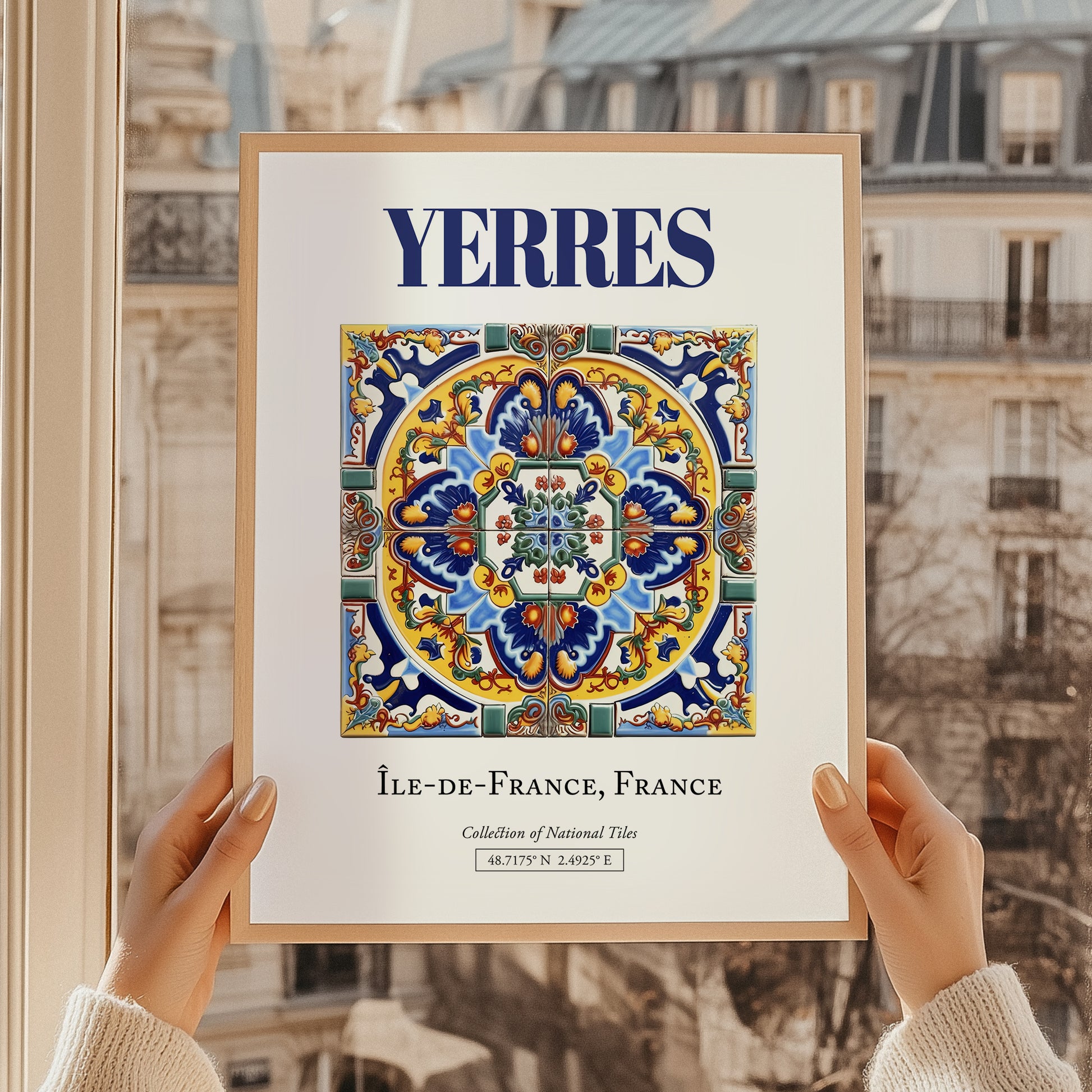 Yerres, France – Travel Poster