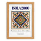 Isola 2000, France – Travel Wall Art, set in oak frame