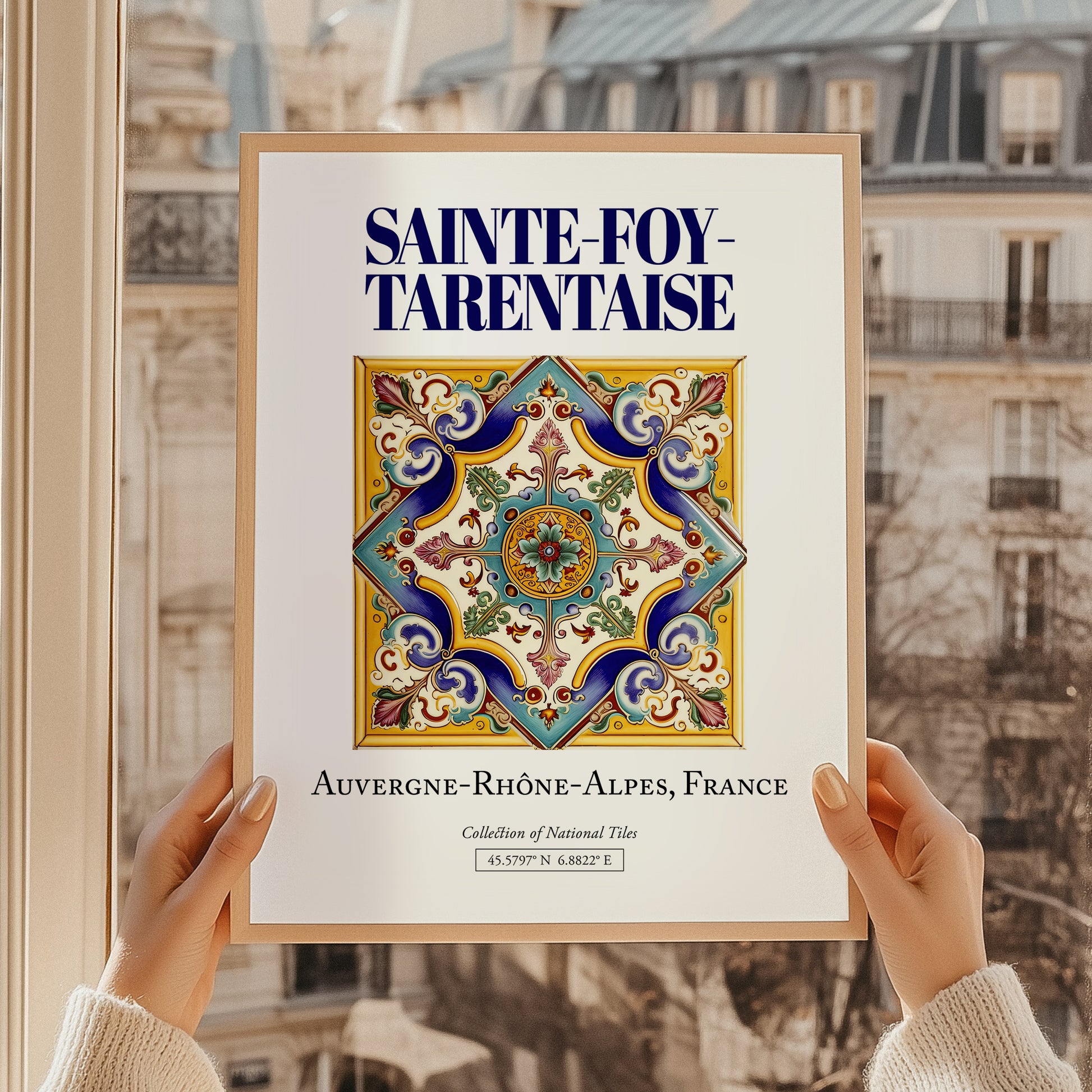 Sainte-Foy-Tarentaise, France – National Pride Wall Decor