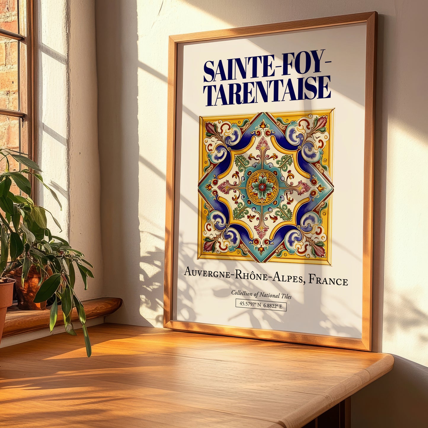 Sainte-Foy-Tarentaise, France – National Pride Wall Decor, clean layout with no caption
