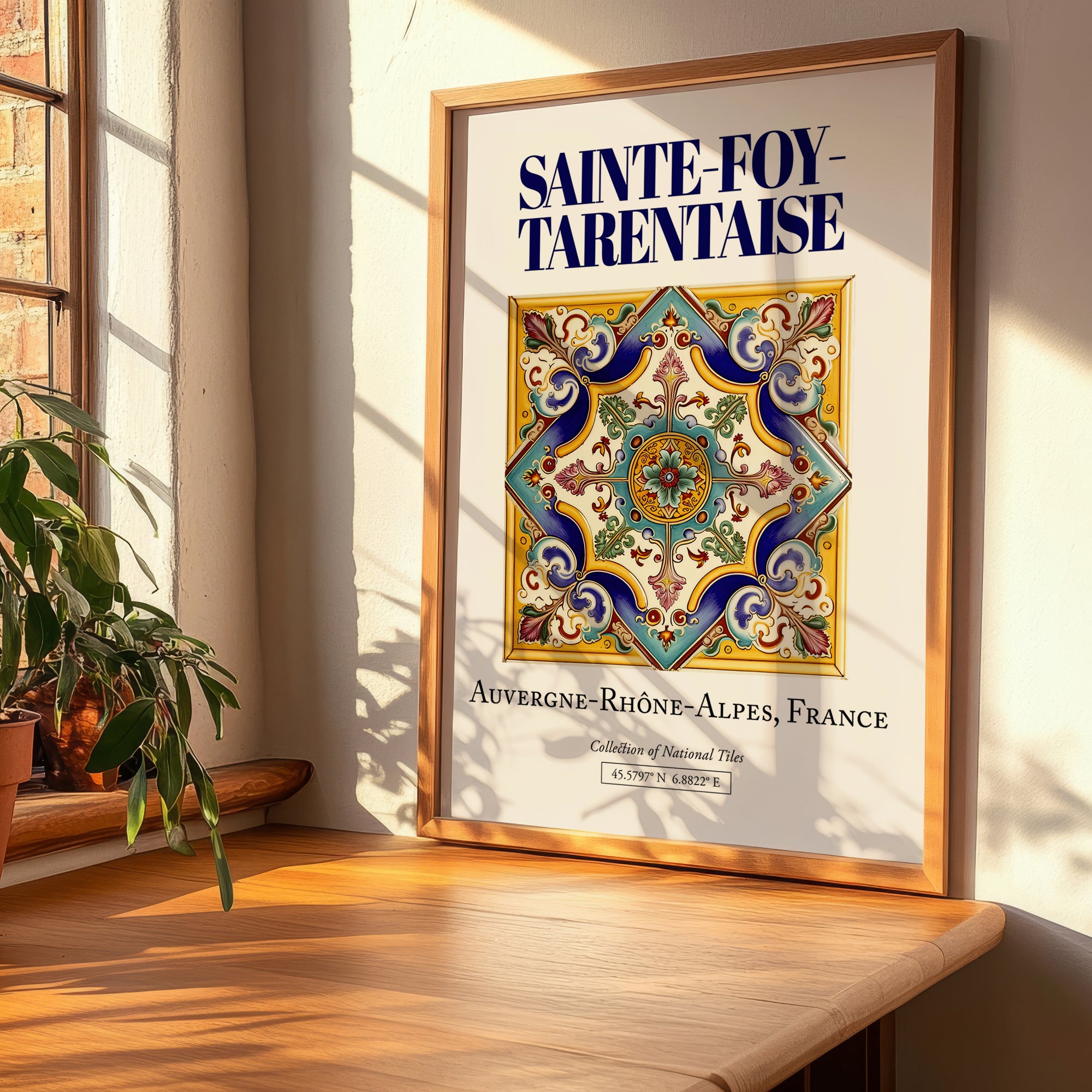 Sainte-Foy-Tarentaise, France – National Pride Wall Decor, clean layout with no caption