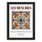 Les Menuires, France – Travel Print, in sleek black frame