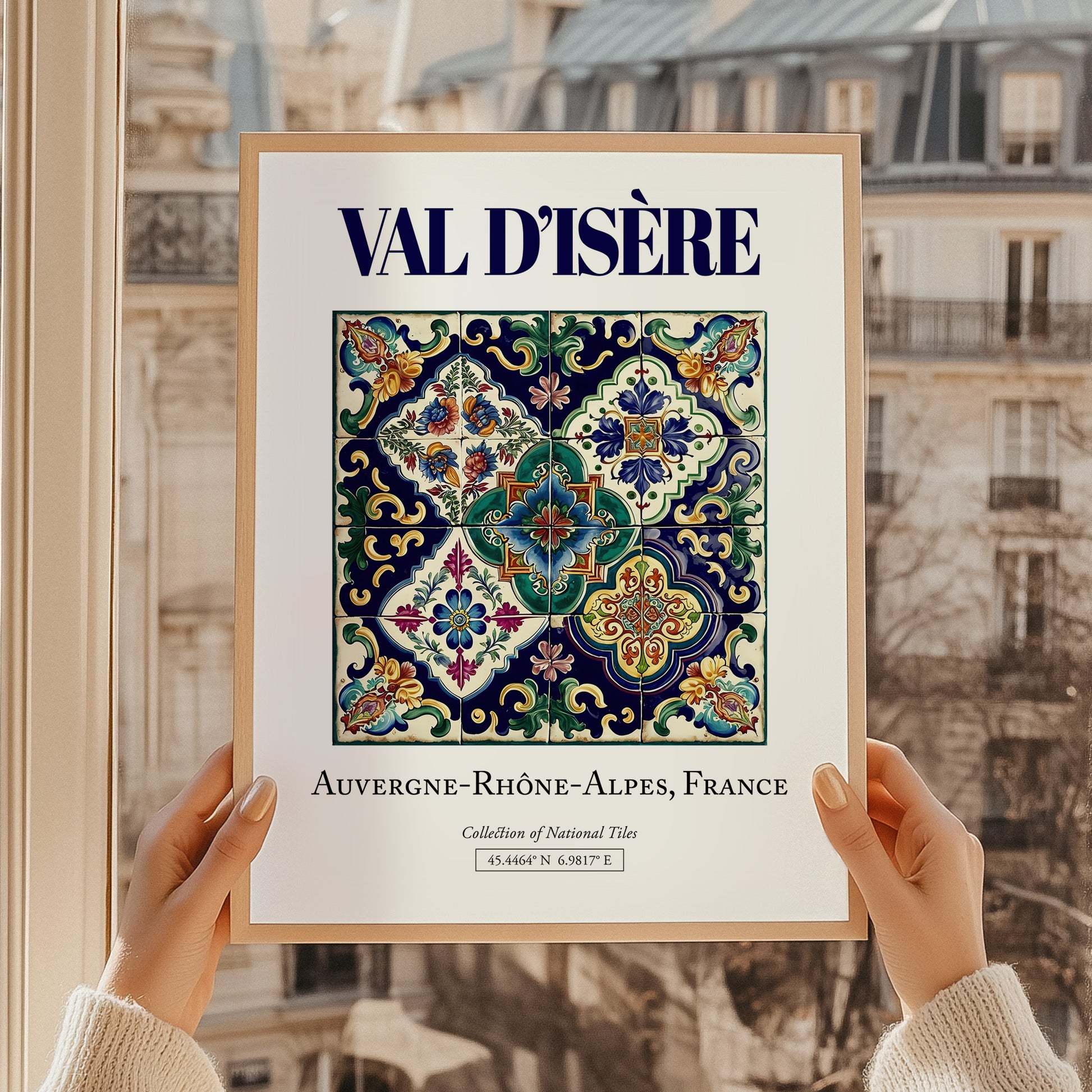 Val d'Isère, France – Global Cities Wall Print