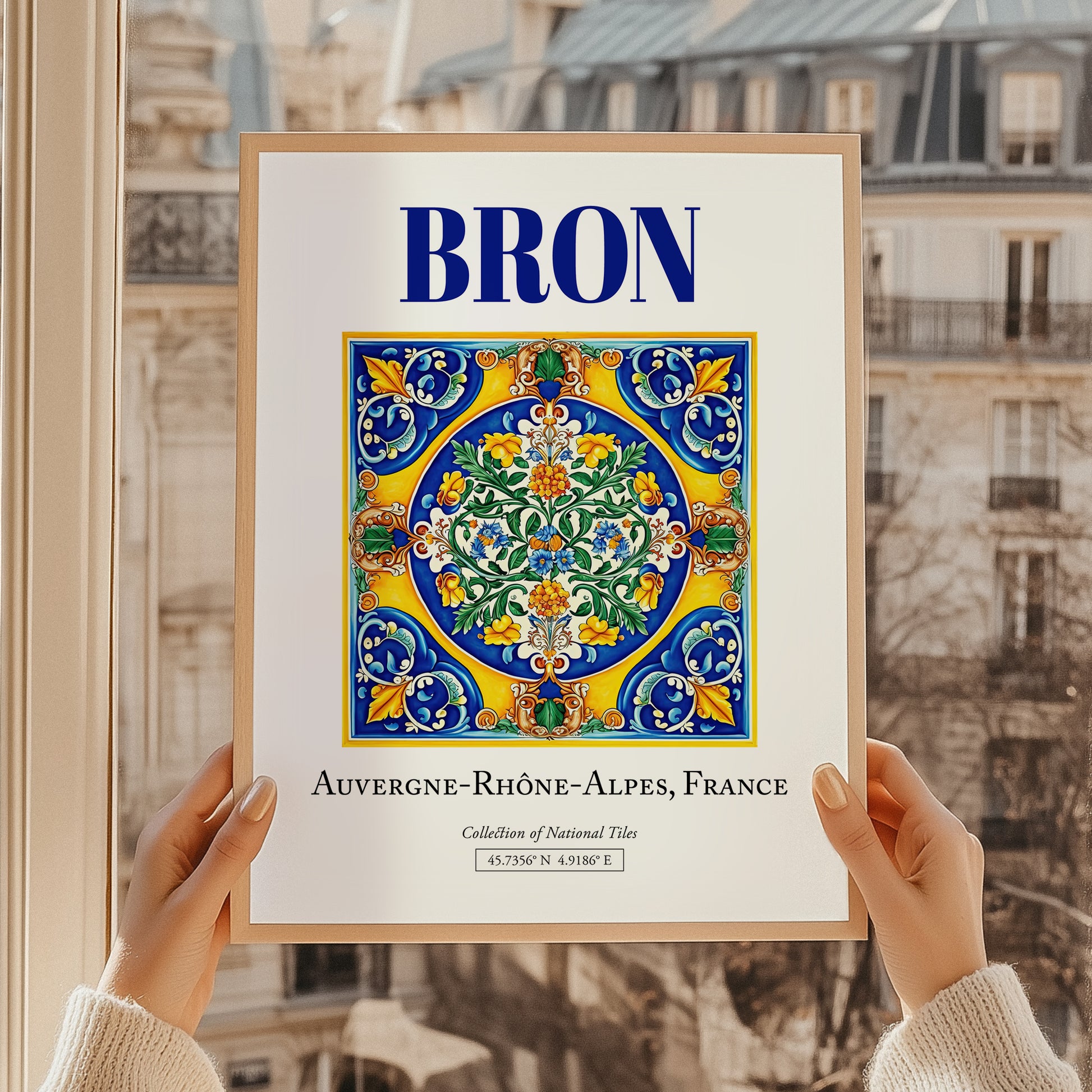Bron, France – Travel Print