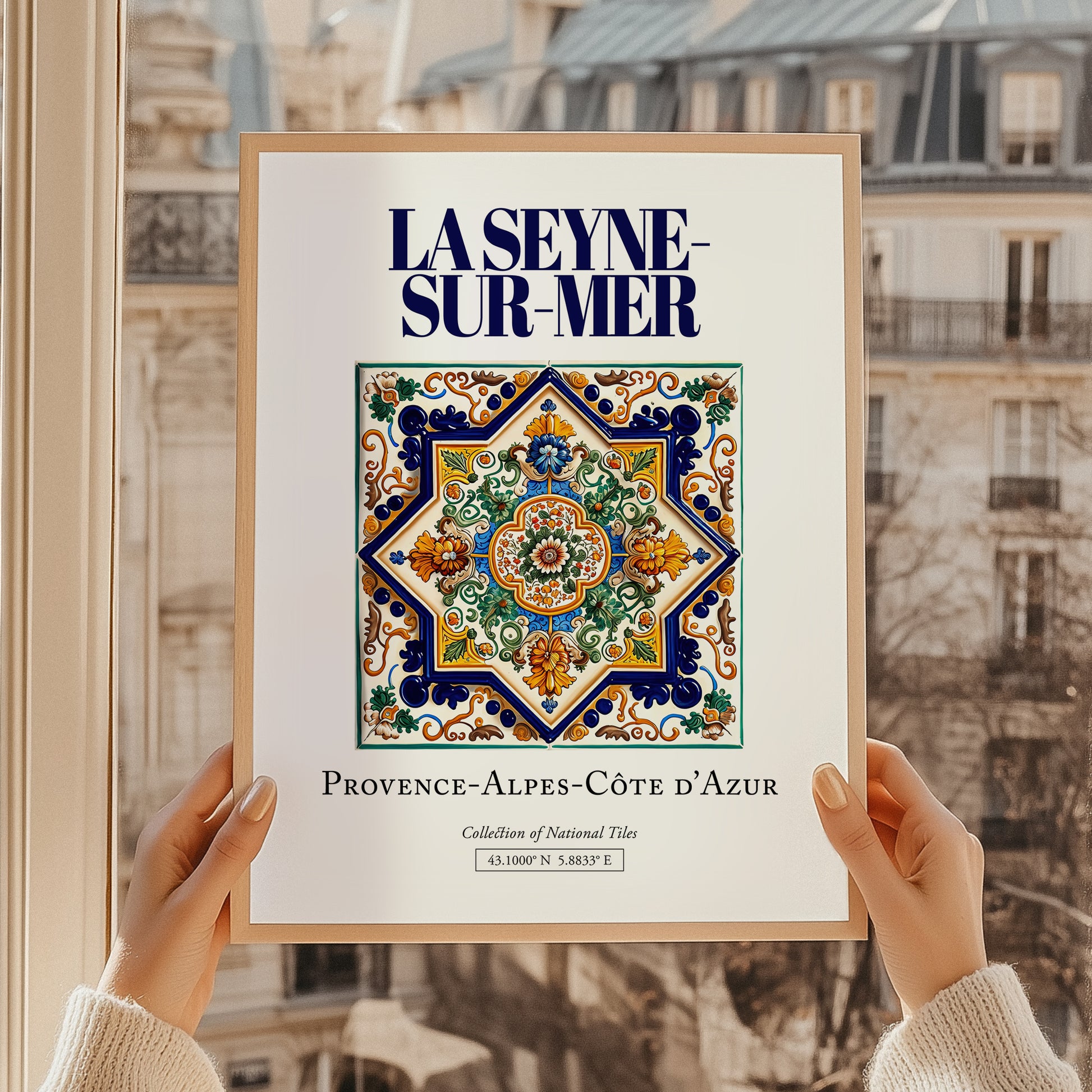 La Seyne-sur-Mer, France – Travel Poster