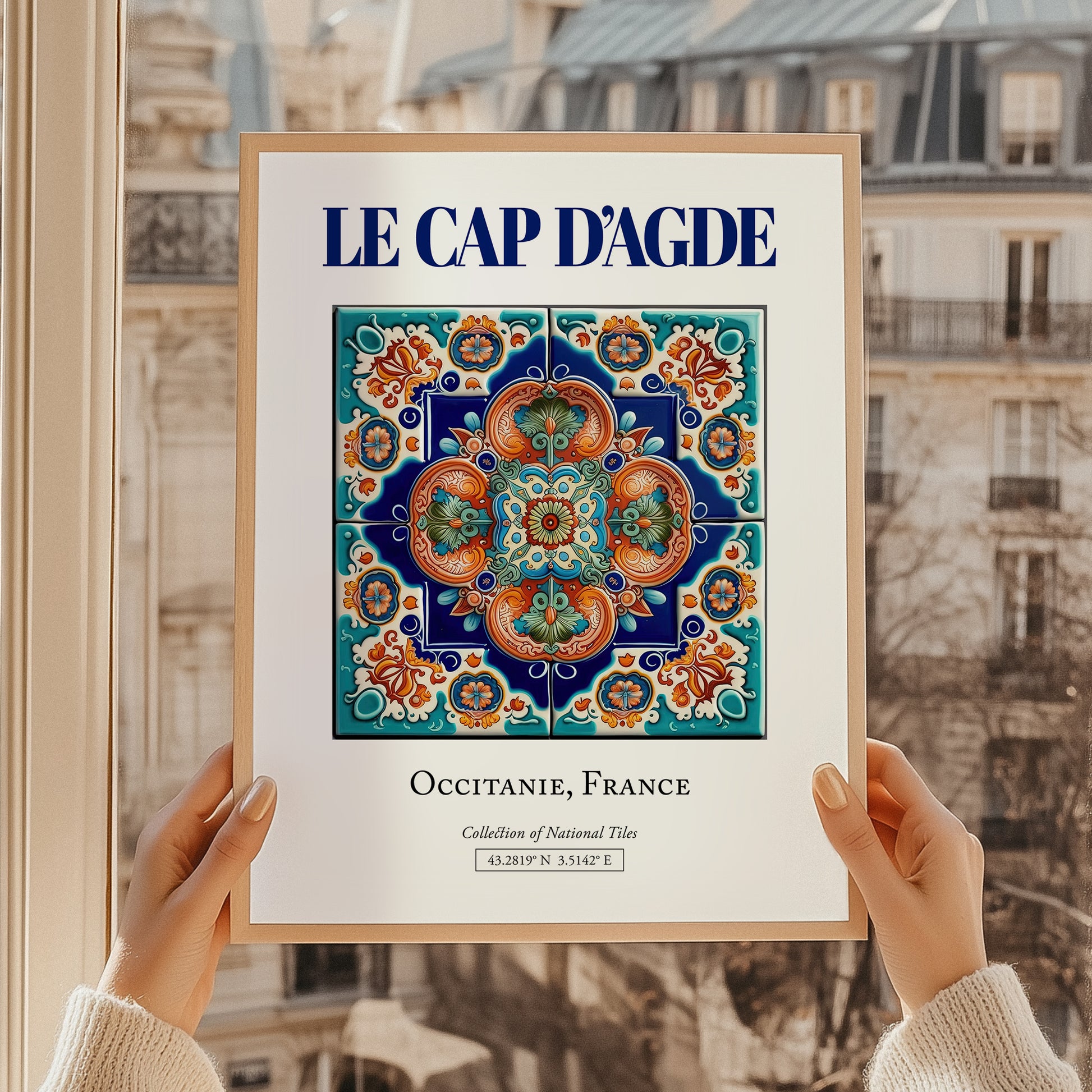 Le Cap d'Agde, France – Travel Poster