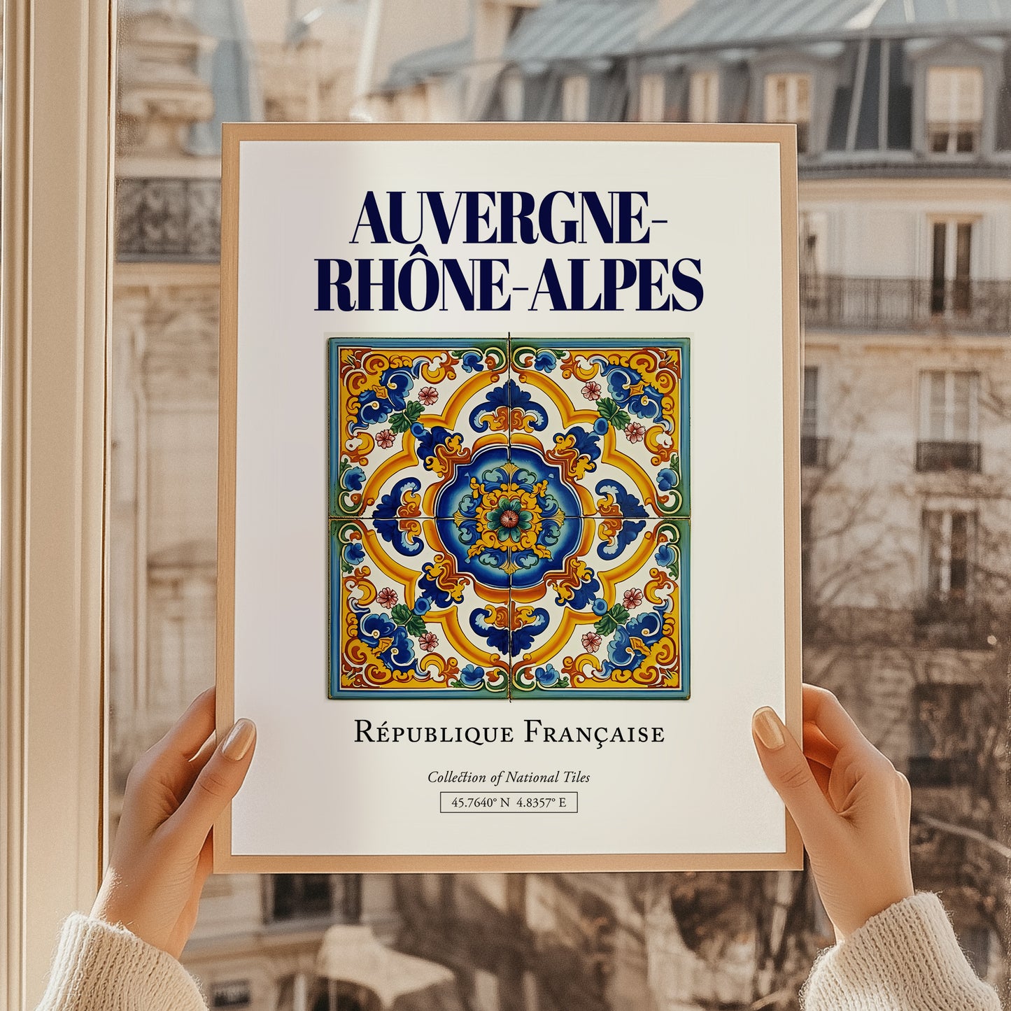 Auvergne-Rhône-Alpes, France – Travel Wall Art