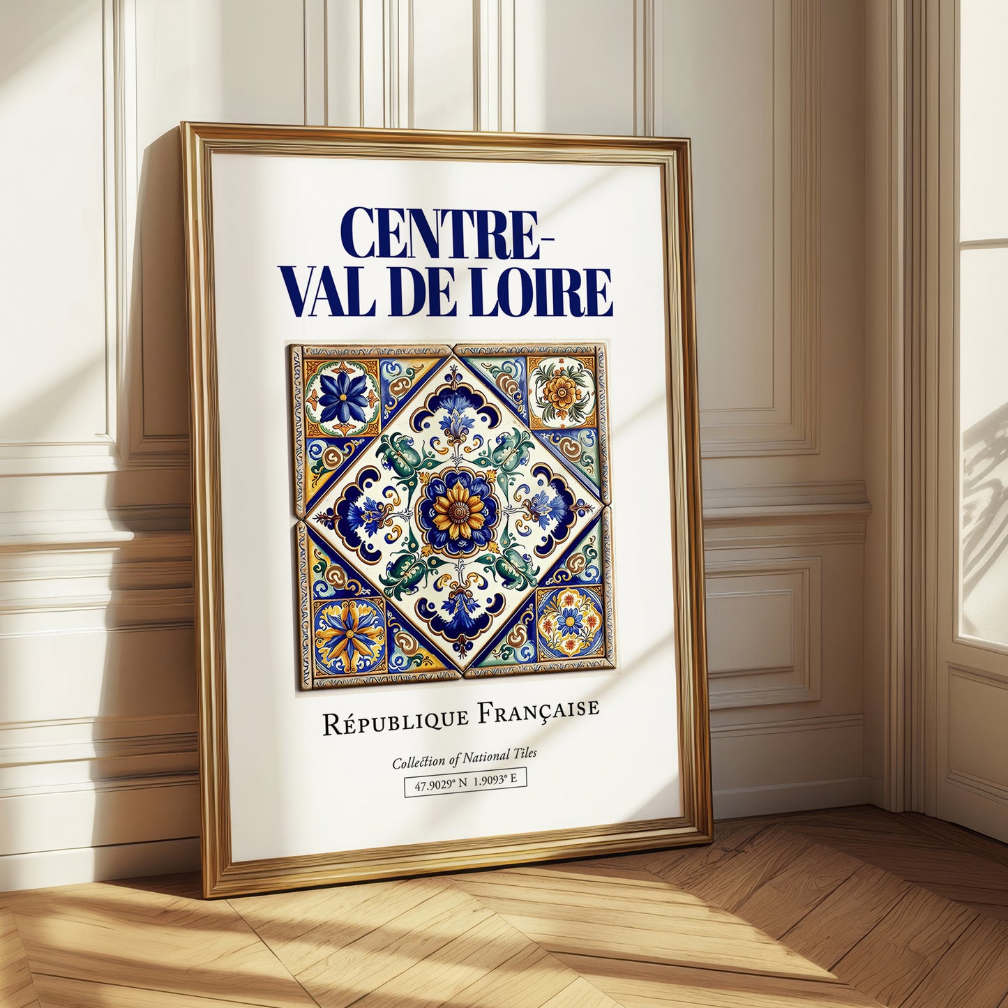 Centre-Val de Loire, France – Global Wall Art, styled in a charming Paris street view
