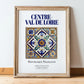Centre-Val de Loire, France – Global Wall Art, in wooden frame leaning on the floor