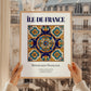 Île-de-France, France – World Heritage Travel Poster