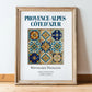 Provence-Alpes-Côte d'Azur, France – Wanderlust Wall Decor, in wooden frame leaning on the floor