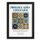 Provence-Alpes-Côte d'Azur, France – Wanderlust Wall Decor, in sleek black frame