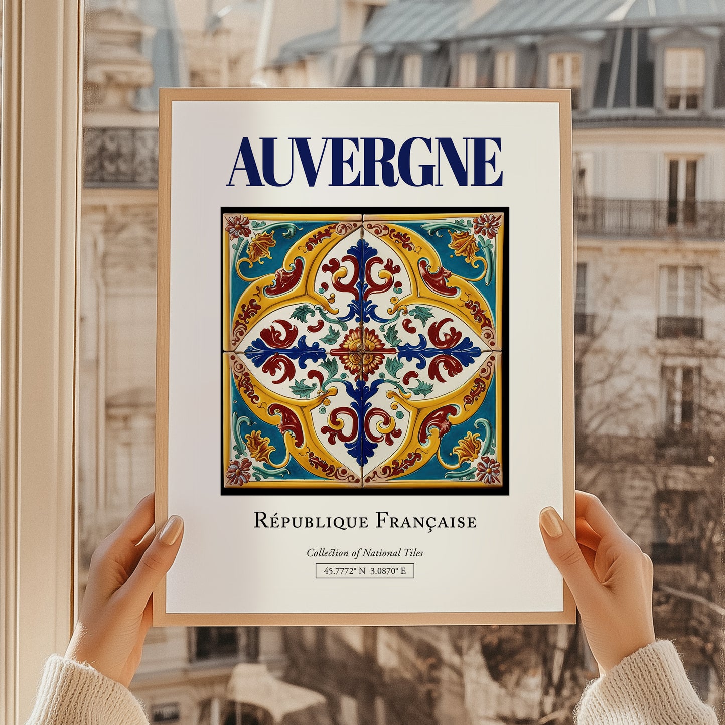 Auvergne, France – Travel Poster