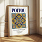 Poitou, France – Travel Wall Decor, styled in a charming Paris street view