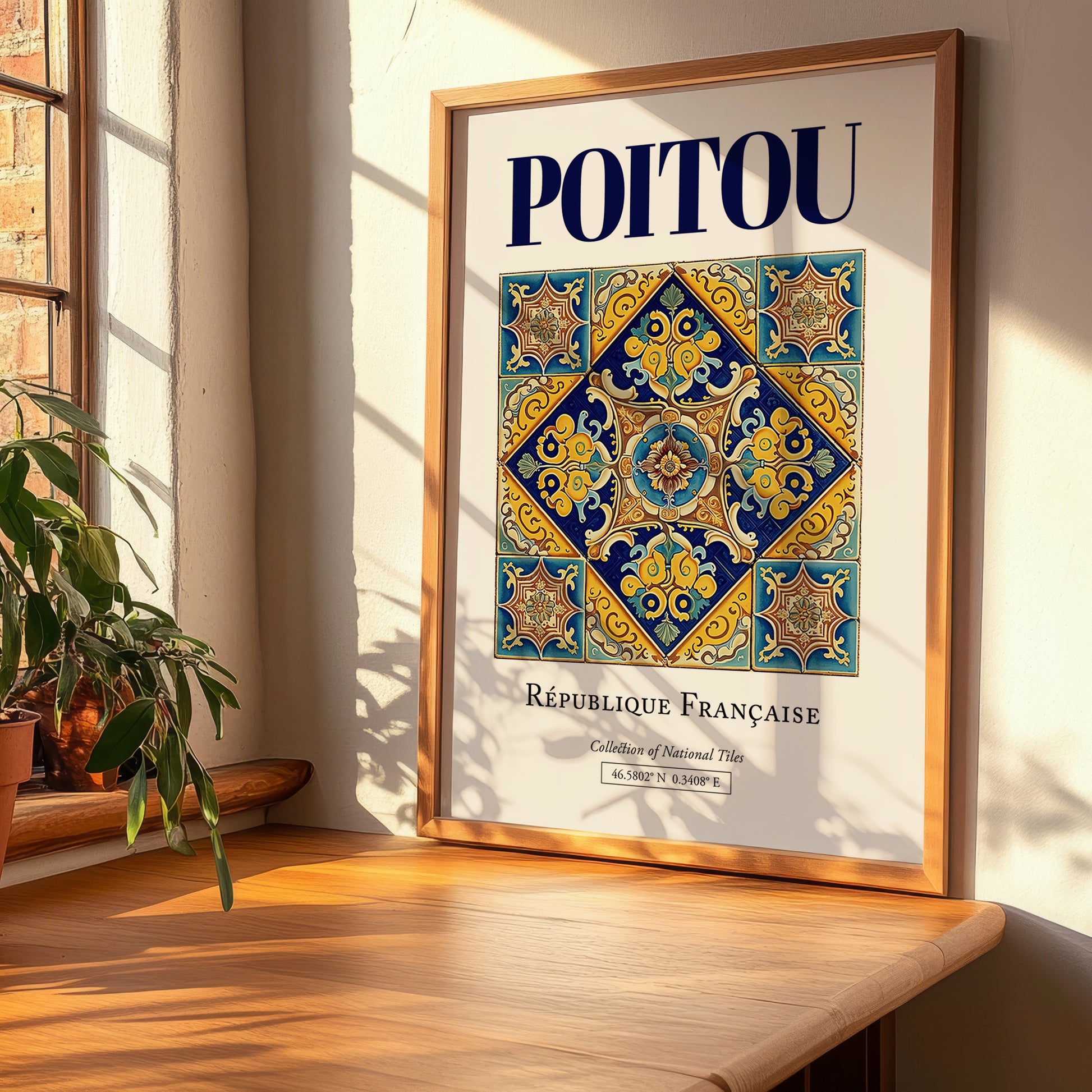 Poitou, France – Travel Wall Decor, clean layout with no caption