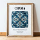 Chania, Greece – Travel Wall Art, in wooden frame leaning on the floor