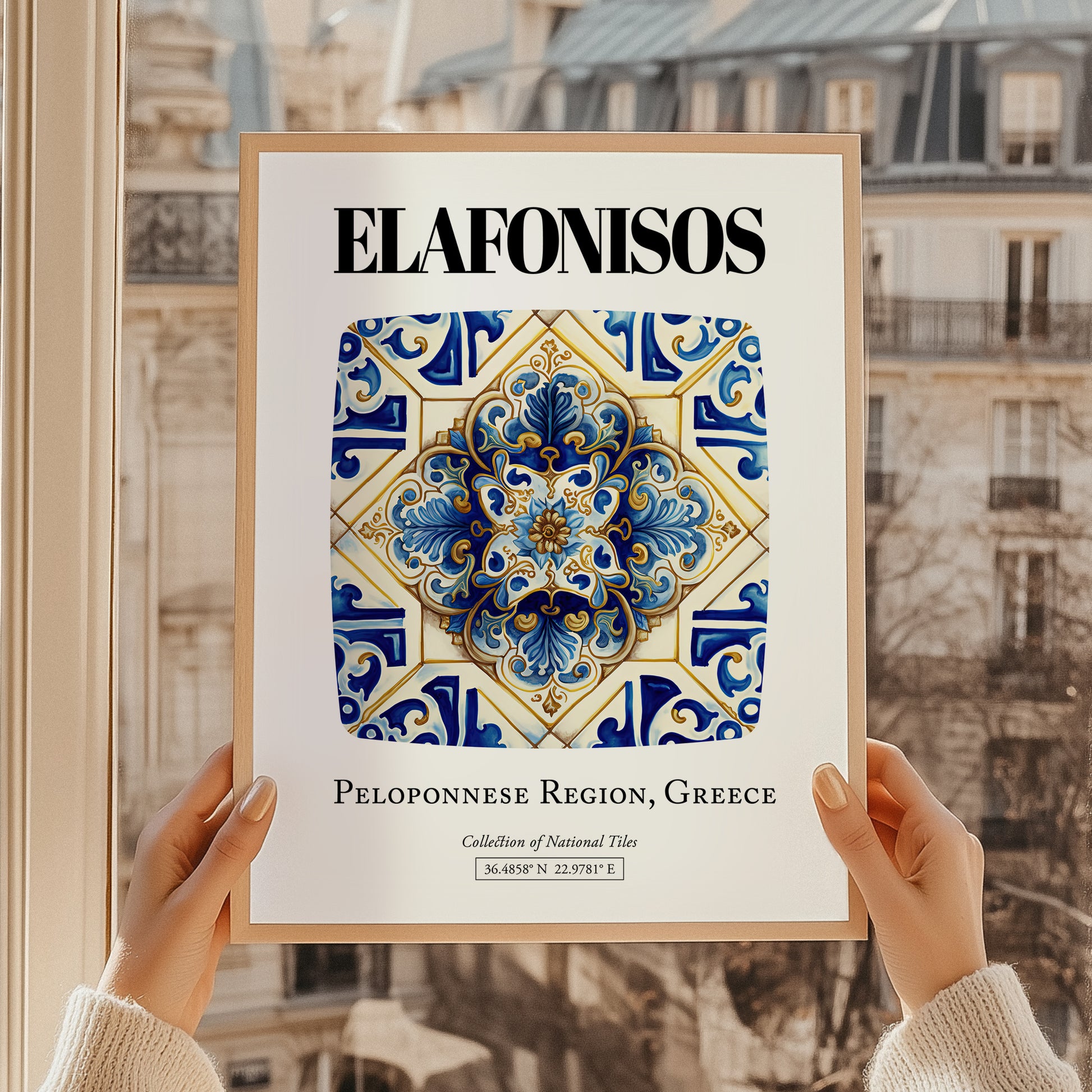 Elafonisos, Greece – Travel Poster