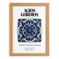 Agios Gordios, Greece – Away From Home Poster, set in oak frame