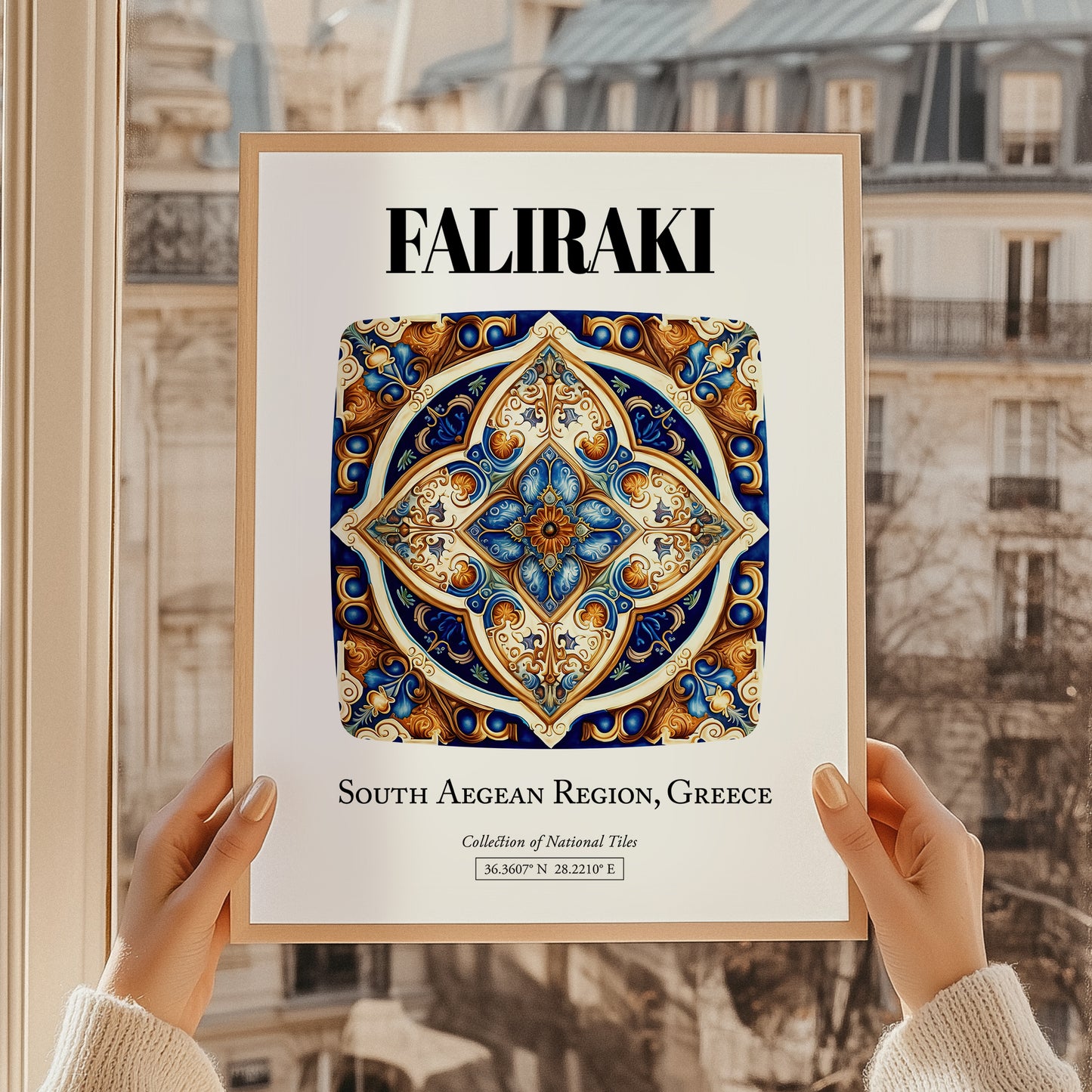 Faliraki, Greece – Architectural Travel Art