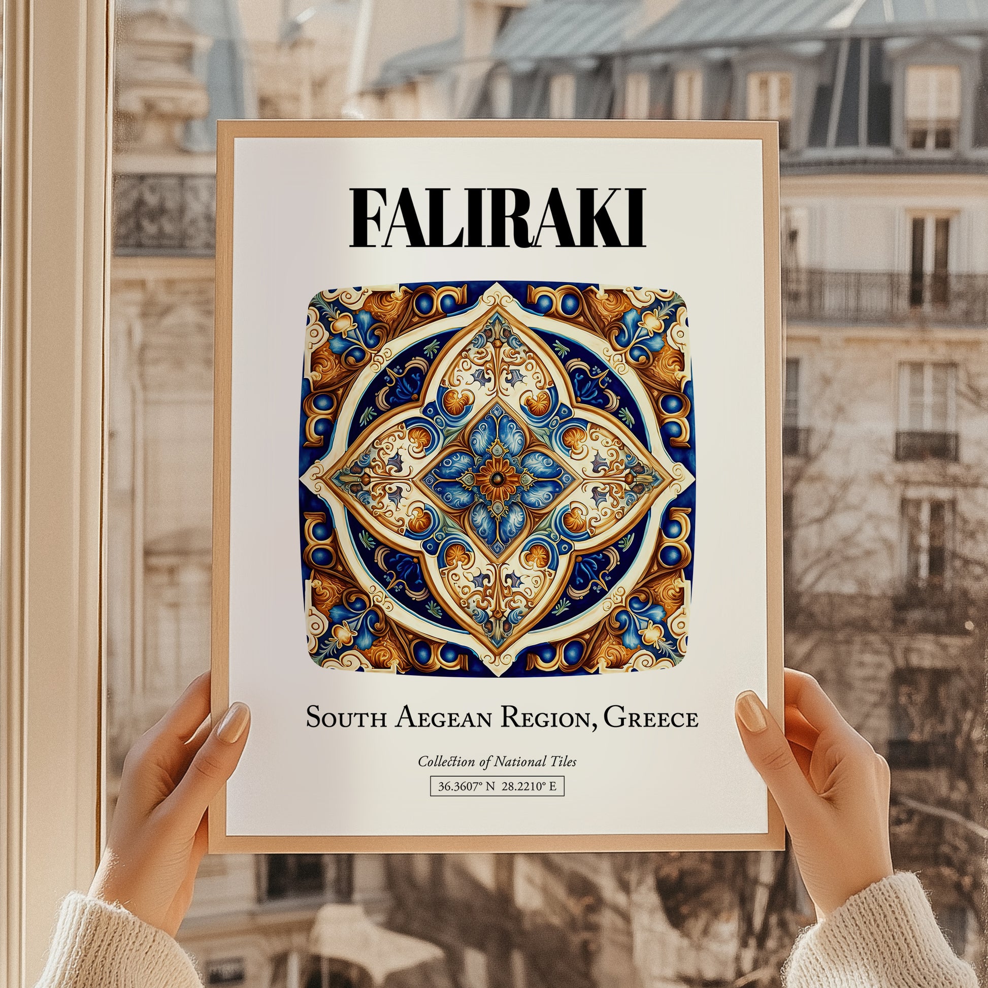 Faliraki, Greece – Architectural Travel Art