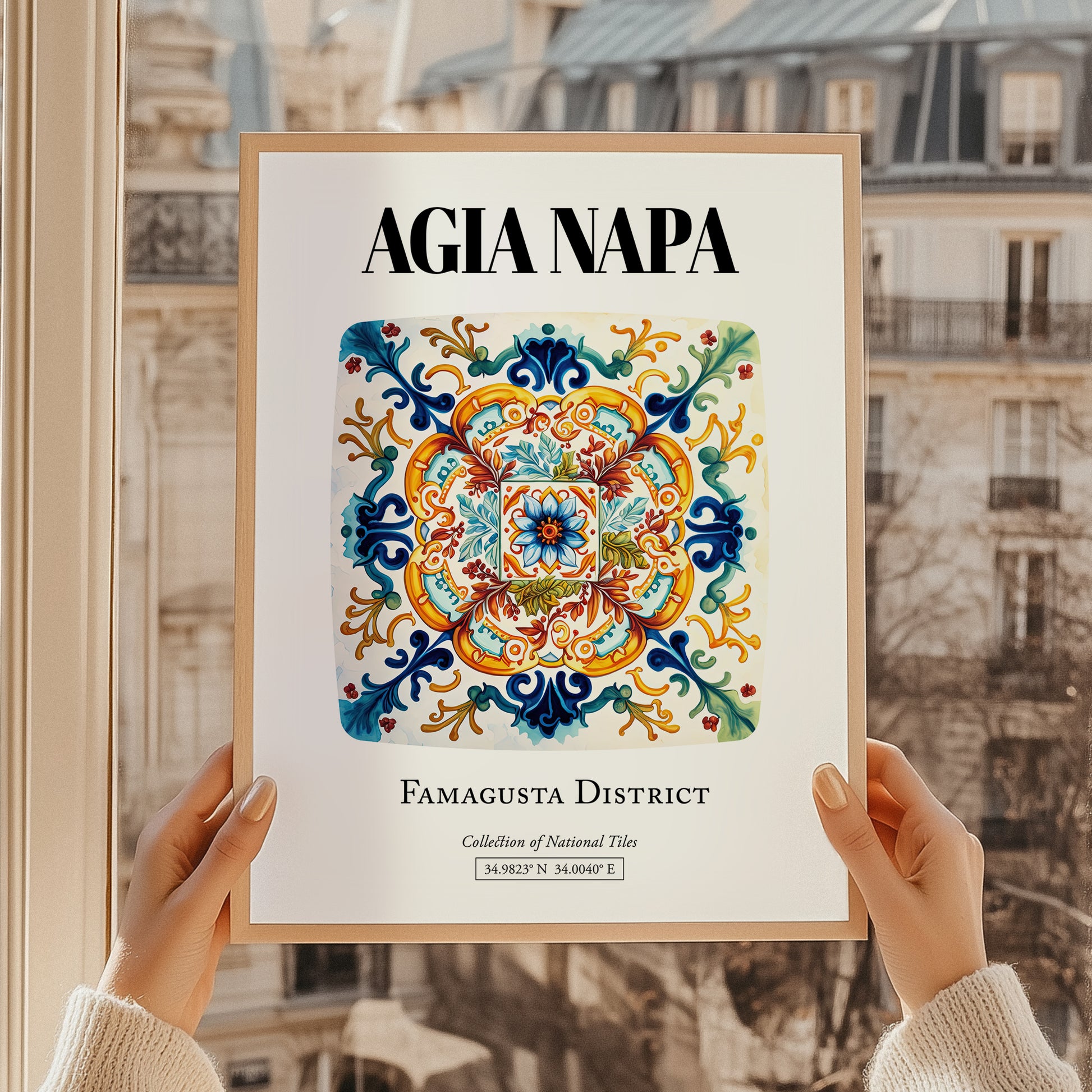 Agia Napa, Greece – Travel Poster