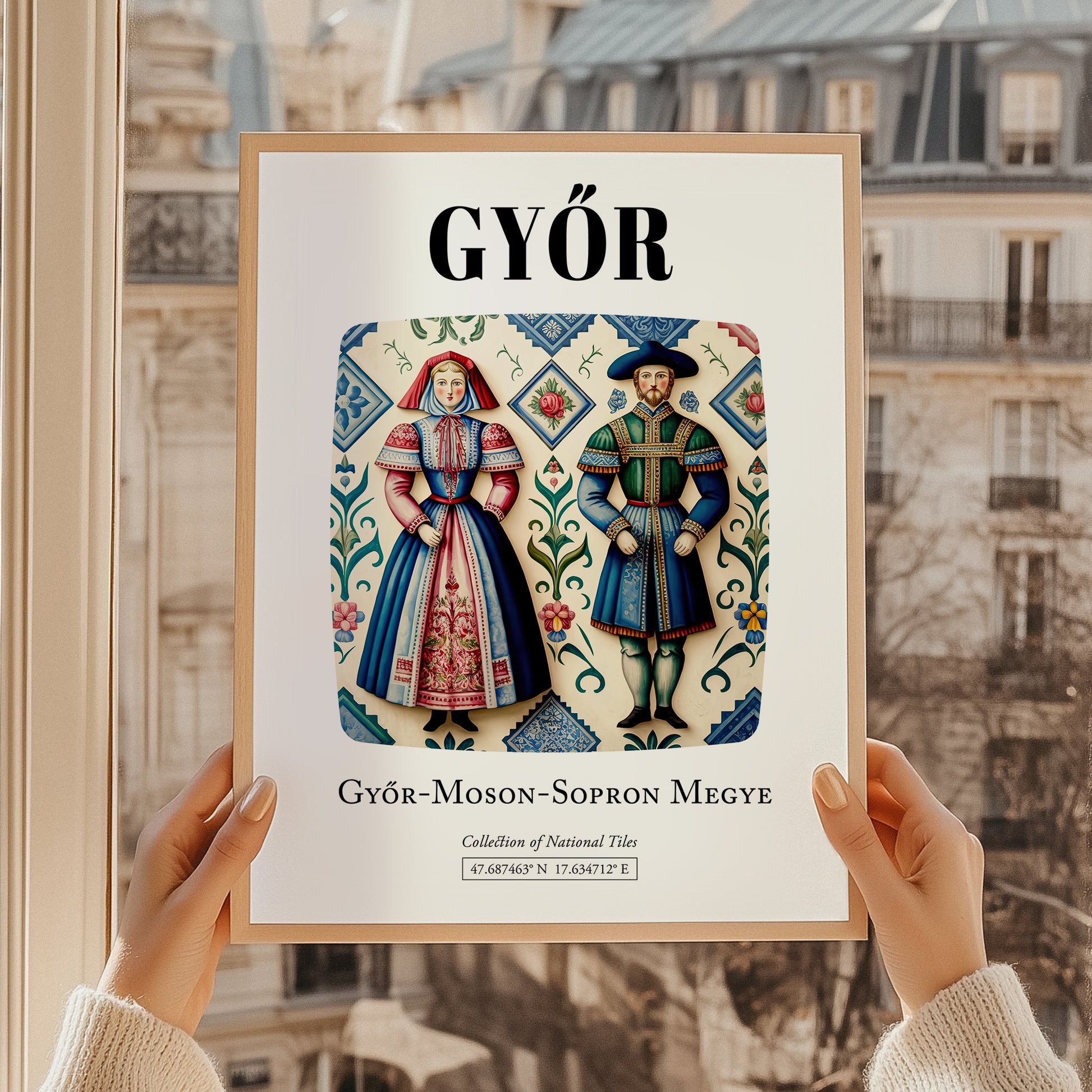 Győr, Hungary – Travel Poster