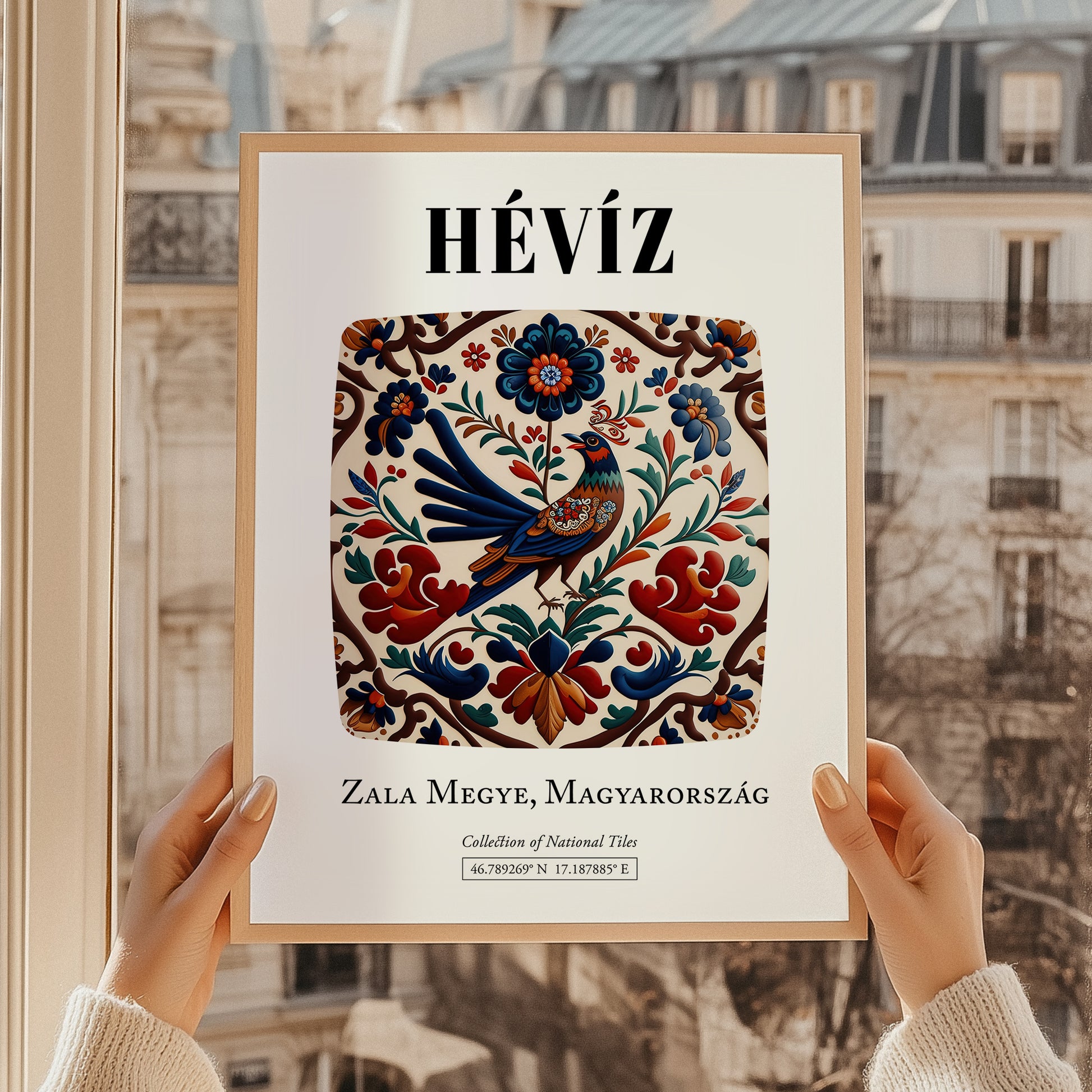 Hévíz, Hungary – Global Cities Wall Print