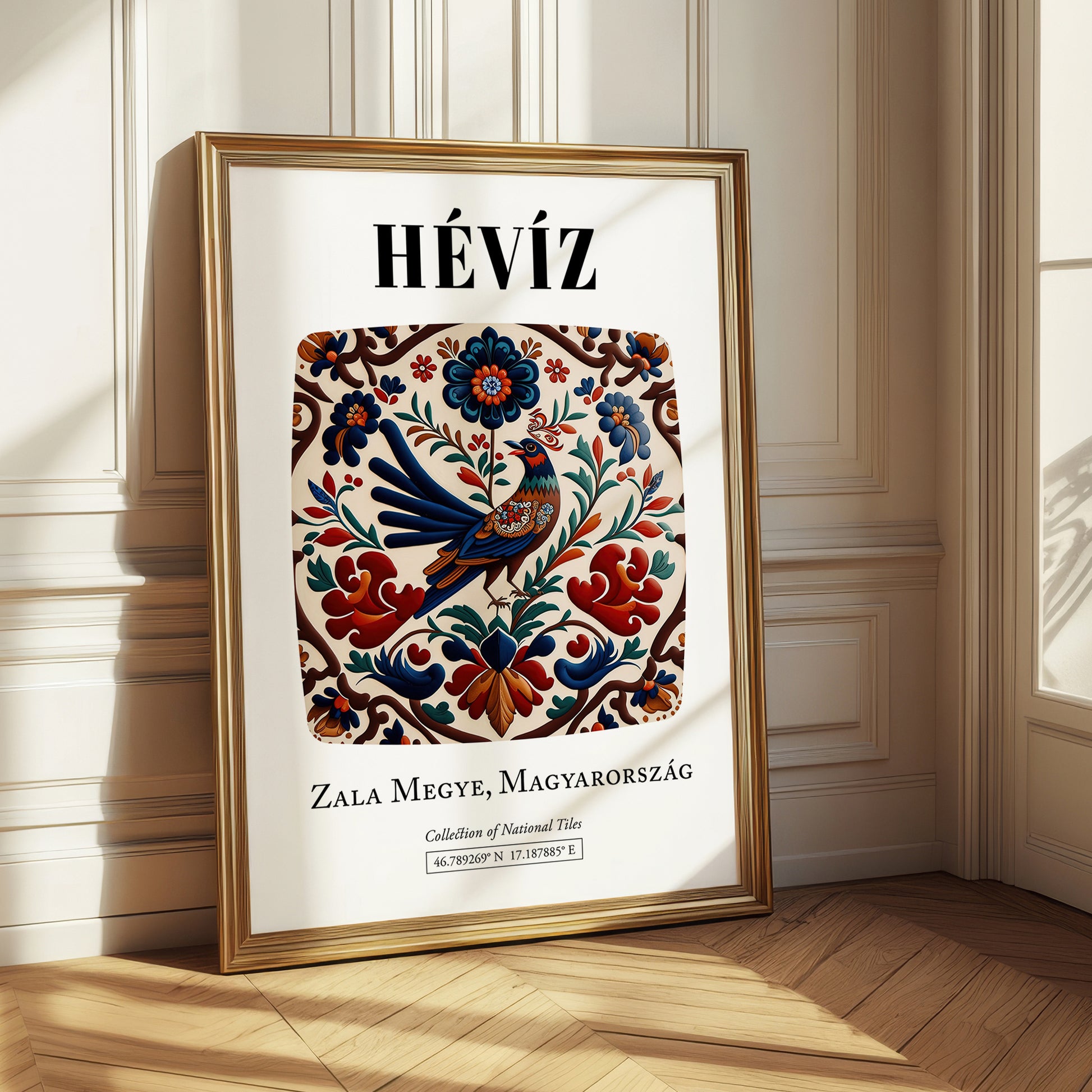 Hévíz, Hungary – Global Cities Wall Print, styled in a charming Paris street view
