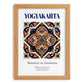 Yogyakarta, Indonesia – Travel Print, set in oak frame