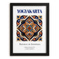 Yogyakarta, Indonesia – Travel Print, in sleek black frame
