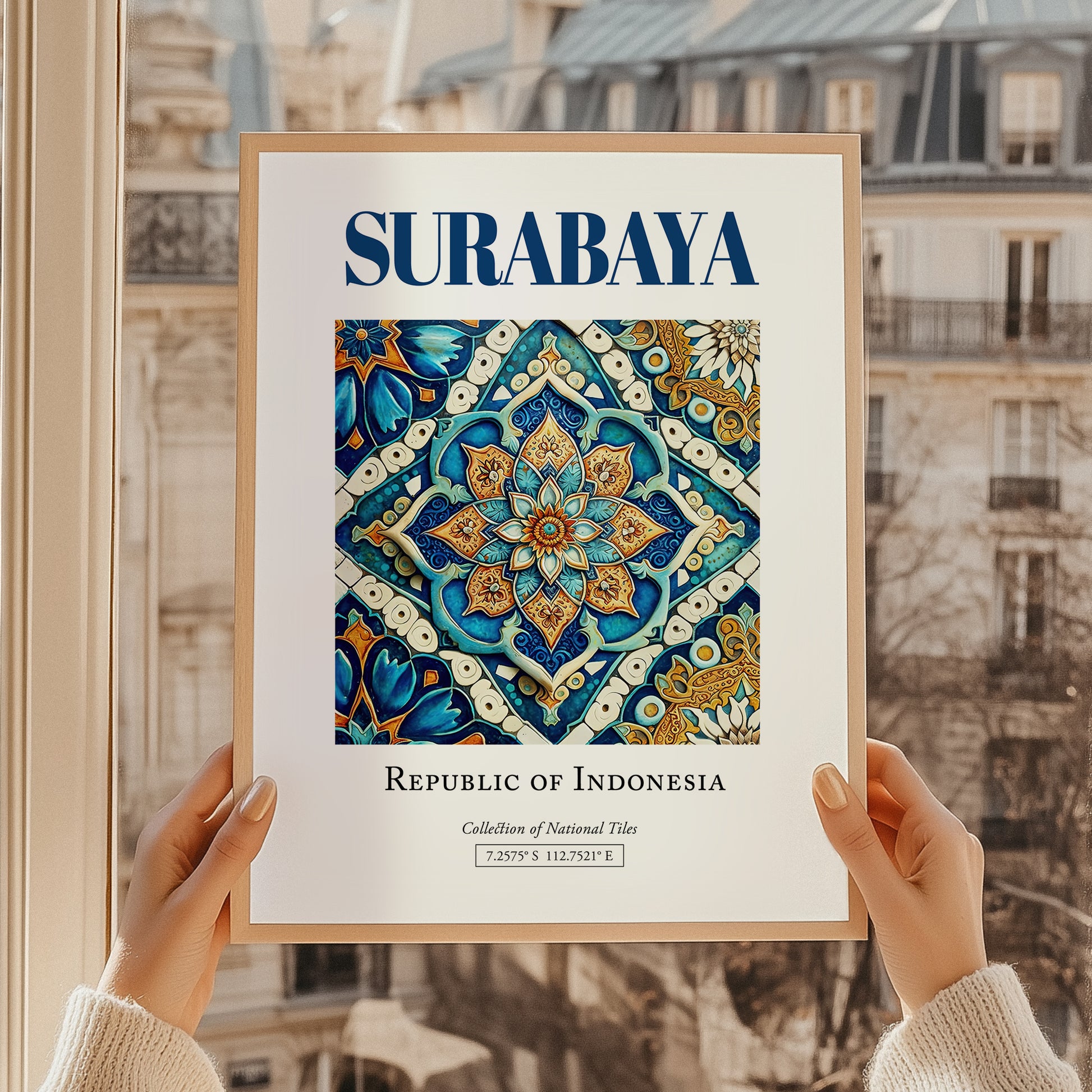 Surabaya, Indonesia – Travel Poster