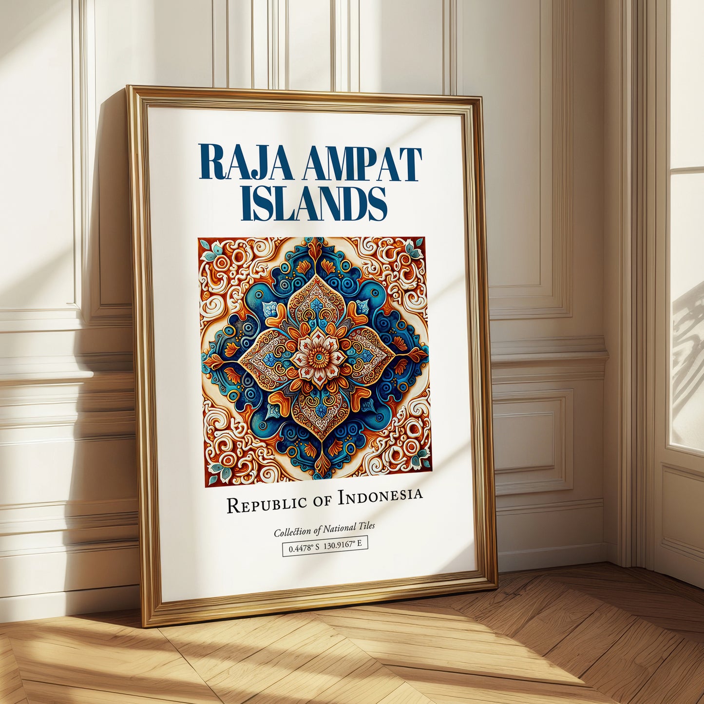 Raja Ampat Islands, Indonesia – Away From Home Poster, styled in a charming Paris street view