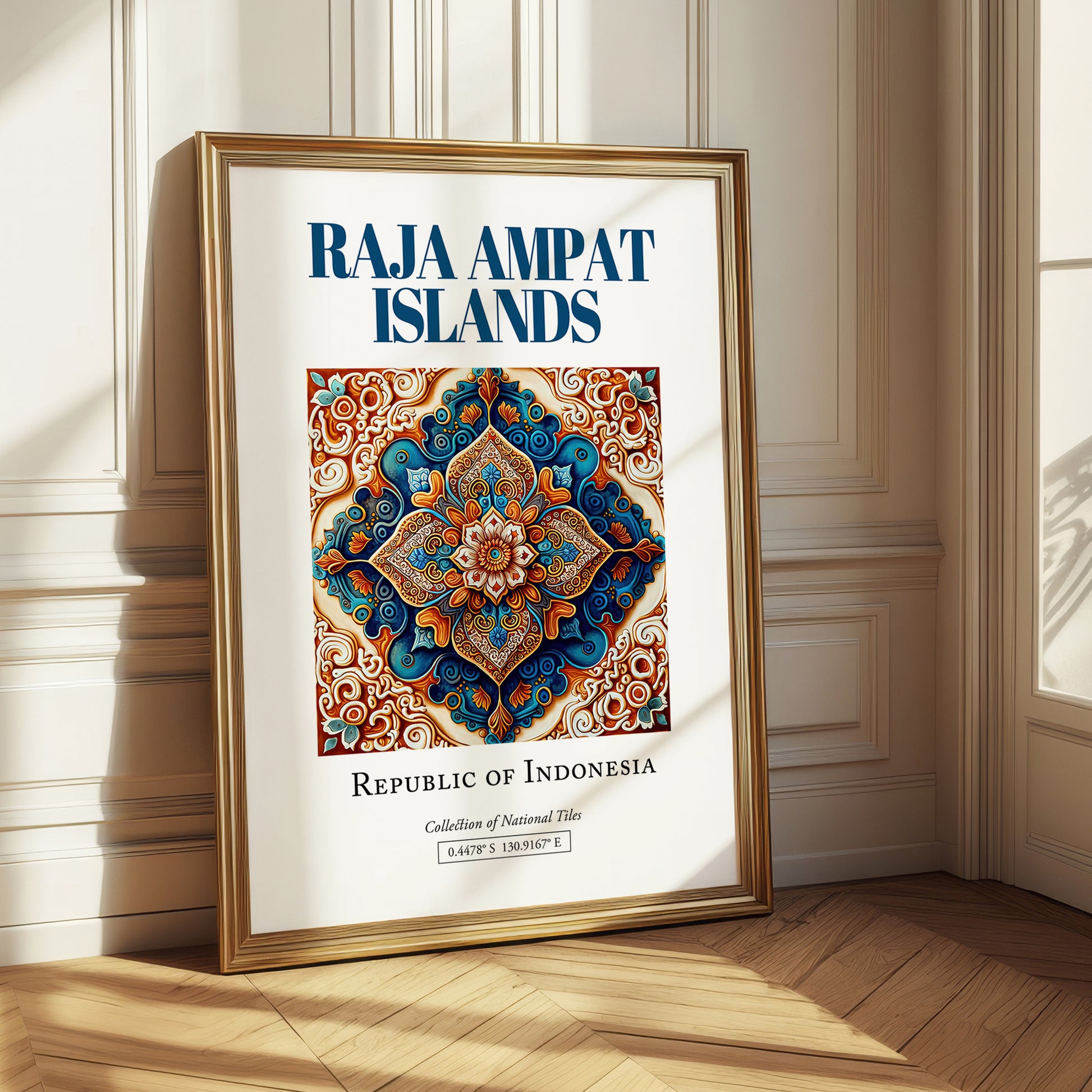 Raja Ampat Islands, Indonesia – Away From Home Poster, styled in a charming Paris street view