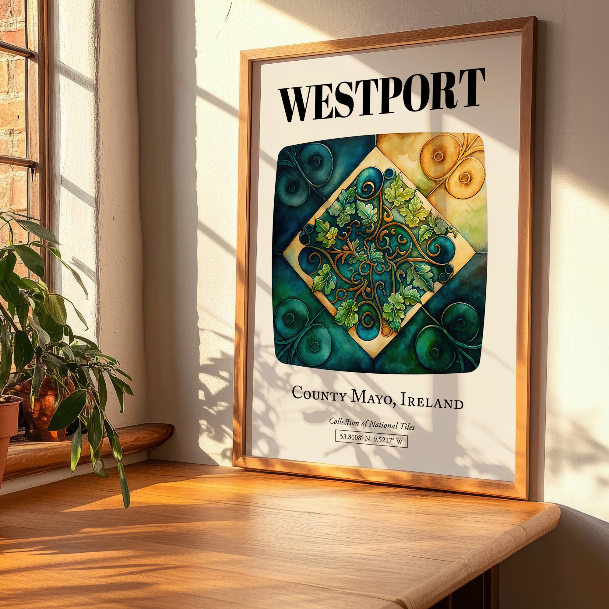 Westport, Ireland – Travel Wall Art, clean layout with no caption