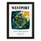 Westport, Ireland – Travel Wall Art, in sleek black frame