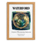 Waterford, Ireland – Travel Poster, set in oak frame