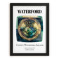 Waterford, Ireland – Travel Poster, in sleek black frame