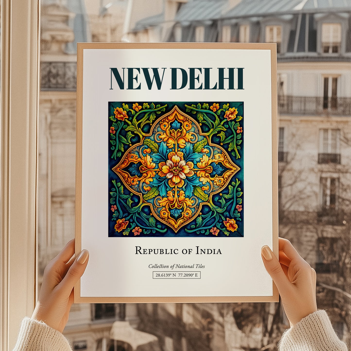 New Delhi, India – Travel Poster