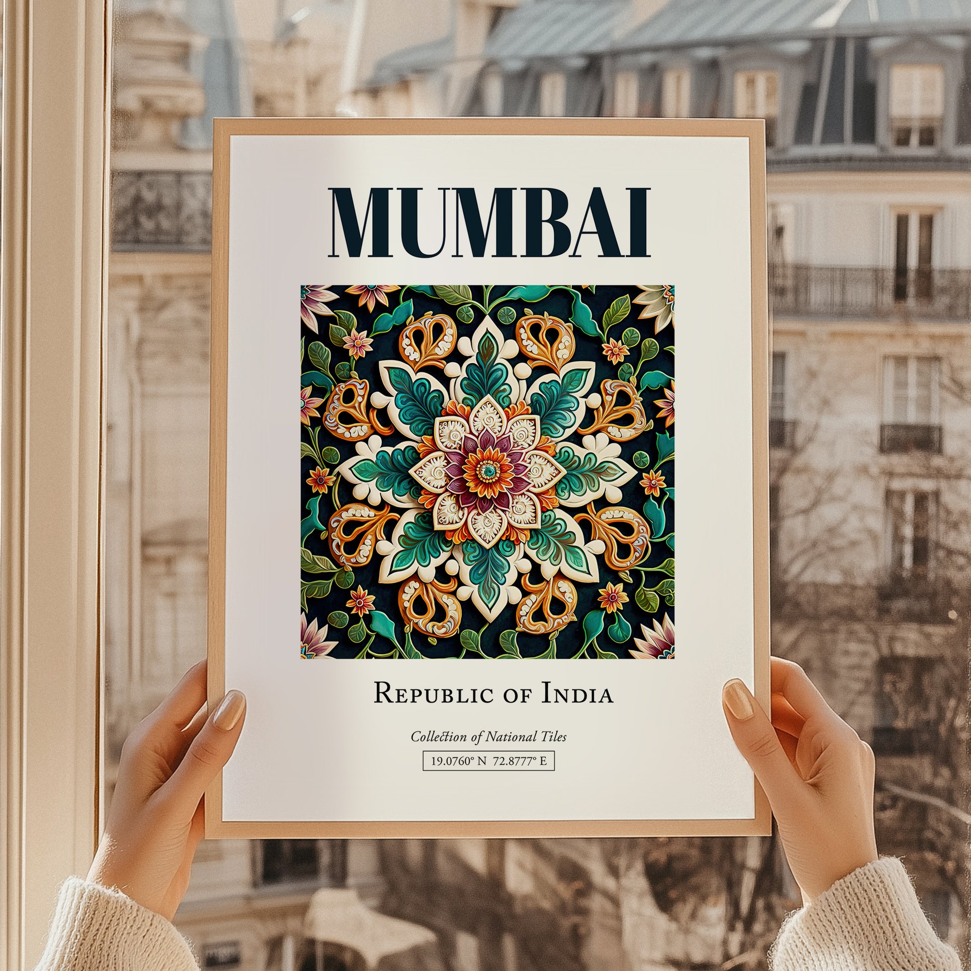 Mumbai, India – Minimalist Travel Print