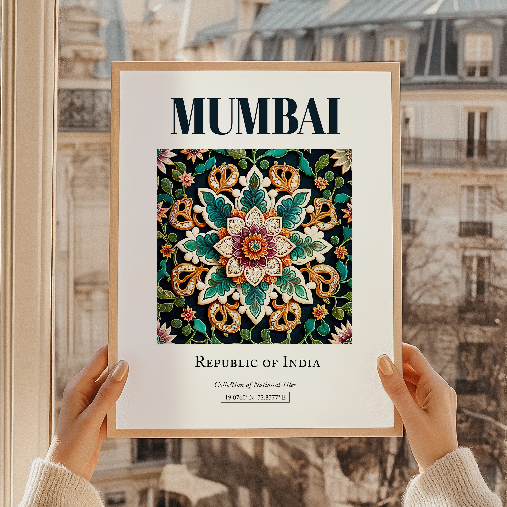 Mumbai, India – Minimalist Travel Print
