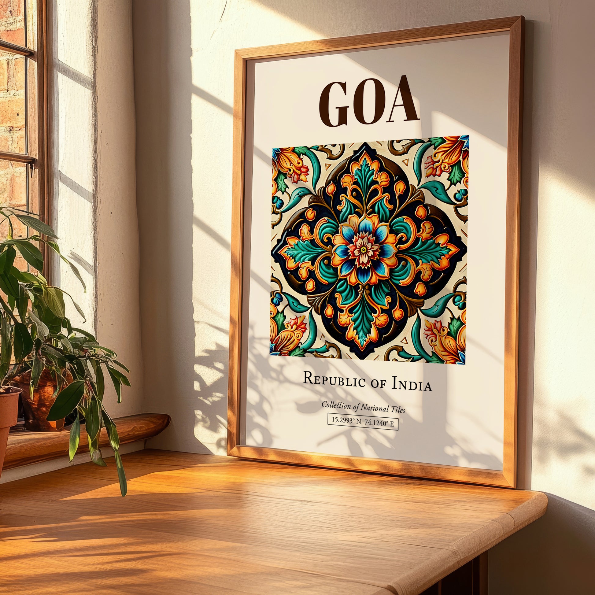 Goa, India – Travel Wall Decor, clean layout with no caption