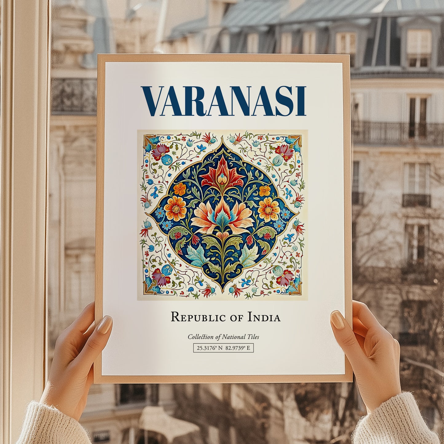 Varanasi, India – Minimalist Travel Print